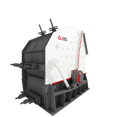 स्थिर 100 टन/घंटा चट्टान कुचलने की मशीन, खदान और खनन के लिए इम्पैक्ट क्रशर