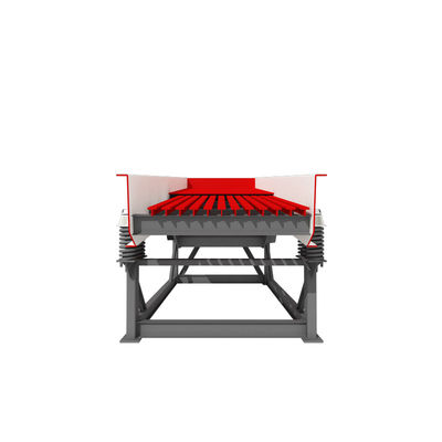 ग्रिव विनिर्देश 6000-1700 45KW खनन रॉक क्रशर में दानेदार सामग्री हस्तांतरण के लिए डबल शाफ्ट कंपन फीडर