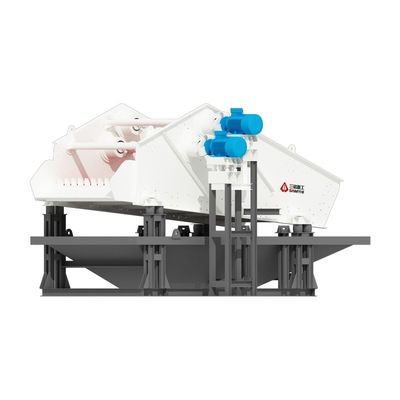 60-130 m3/h प्रसंस्करण क्षमता के साथ उच्च शक्ति निर्जलीकरण स्क्रीन