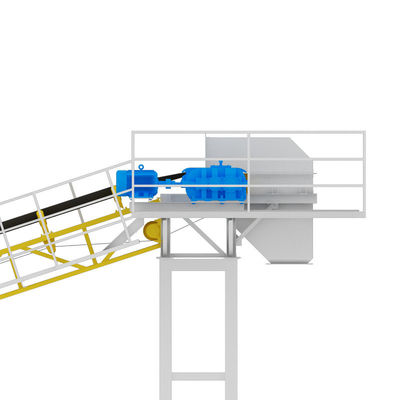 सुरक्षा बेल्ट ढलान कन्वेयर 750-1250t/H खनन और निर्माण के लिए