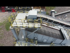 कम बिजली की खपत और बड़े उत्तेजना बल के साथ दो-शाफ्ट कंपन स्क्रीन