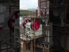 खनन और पत्थर के लिए जबड़ा कुचल मशीन