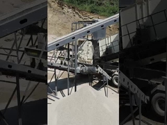 टायर मोबाइल क्रशर स्टेशन